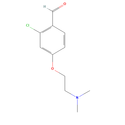 2-chloro-4-[2-(dimethylamino)ethoxy]benzaldehyde (CAS: 650629-11-1) - Related Chemical Product