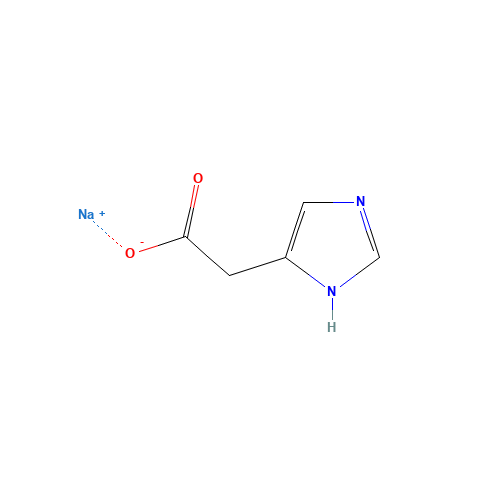 sodium;2-(1H-imidazol-5-yl)acetate (CAS: 56368-58-2) - Related Chemical Product