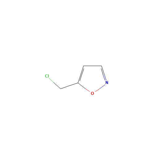 5-(chloromethyl)-1,2-oxazole (CAS: 57777-33-0) - Chemical Structure and Molecular Formula 