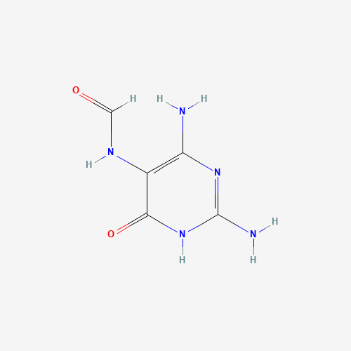 N-(2,6-diamino-4-oxo-1H-pyrimidin-5-yl)formamide (CAS: 51093-31-3) - Chemical Structure and Molecular Formula 