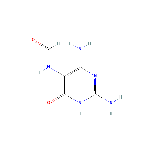 N-(2,6-diamino-4-oxo-1H-pyrimidin-5-yl)formamide (CAS: 51093-31-3) - Chemical Structure and Molecular Formula 