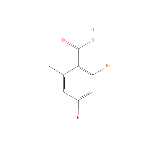 2-bromo-4-fluoro-6-methylbenzoic acid (CAS: 1003709-47-4) - Related Chemical Product