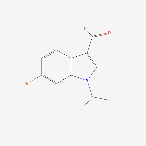 6-bromo-1-propan-2-ylindole-3-carbaldehyde (CAS: 1360921-57-8) - Related Chemical Product