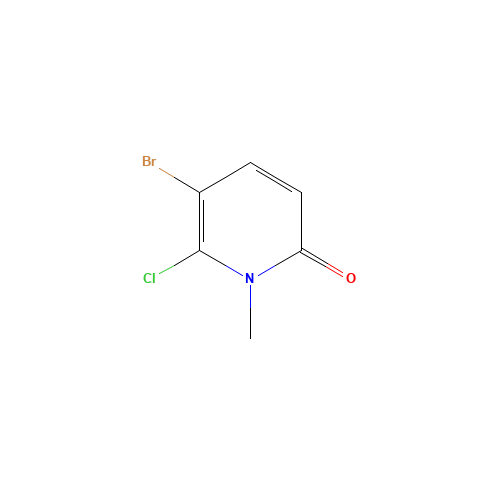 5-bromo-6-chloro-1-methylpyridin-2-one (CAS: 960299-33-6) - Related Chemical Product