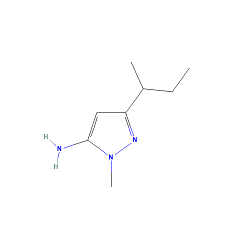 5-butan-2-yl-2-methylpyrazol-3-amine (CAS: 1152665-92-3) - Related Chemical Product