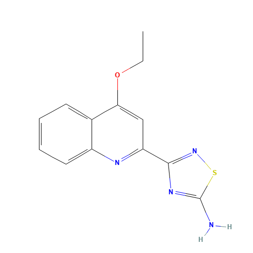3-(4-ethoxyquinolin-2-yl)-1,2,4-thiadiazol-5-amine (CAS: 1179360-06-5) - Related Chemical Product