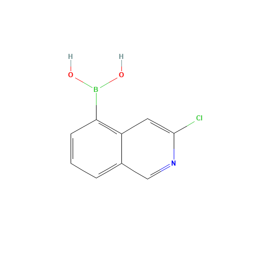 (3-chloroisoquinolin-5-yl)boronic acid (CAS: 1429665-44-0) - Related Chemical Product
