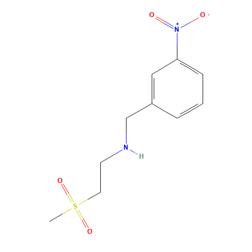 2-methylsulfonyl-N-[(3-nitrophenyl)methyl]ethanamine (CAS: 895637-66-8) - Related Chemical Product