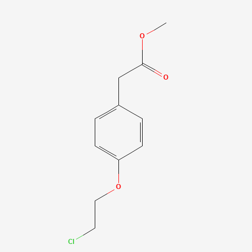 methyl 2-[4-(2-chloroethoxy)phenyl]acetate (CAS: 42058-70-8) - Related Chemical Product