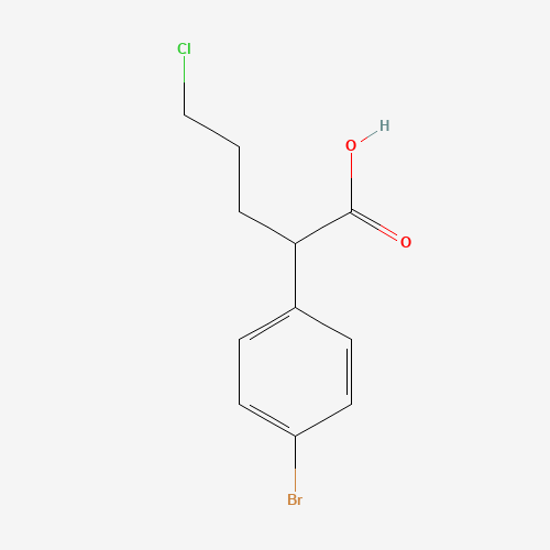 2-(4-bromophenyl)-5-chloropentanoic acid (CAS: 1215098-77-3) - Related Chemical Product