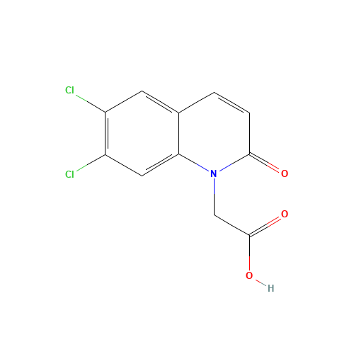 2-(6,7-dichloro-2-oxoquinolin-1-yl)acetic acid (CAS: 1003872-88-5) - Related Chemical Product