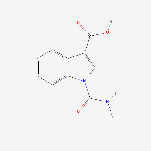 1-(methylcarbamoyl)indole-3-carboxylic acid (CAS: 1386456-30-9) - Related Chemical Product