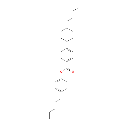 (4-pentylphenyl) 4-(4-butylcyclohexyl)benzoate (CAS: 90937-41-0) - Related Chemical Product