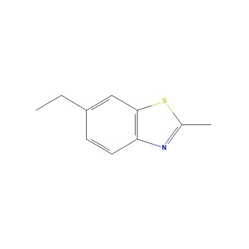 6-ethyl-2-methyl-1,3-benzothiazole (CAS: 18879-32-8) - Related Chemical Product