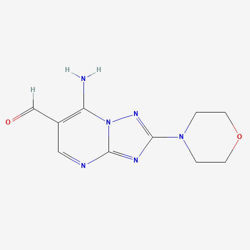 7-amino-2-morpholin-4-yl-[1,2,4]triazolo[1,5-a]pyrimidine-6-carbaldehyde (CAS: 1245769-05-4) - Related Chemical Product