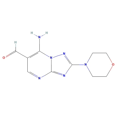 7-amino-2-morpholin-4-yl-[1,2,4]triazolo[1,5-a]pyrimidine-6-carbaldehyde (CAS: 1245769-05-4) - Related Chemical Product