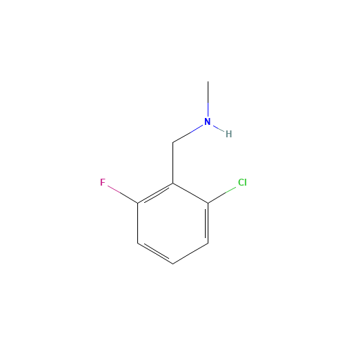 1-(2-chloro-6-fluorophenyl)-N-methylmethanamine (CAS: 62924-64-5) - Related Chemical Product