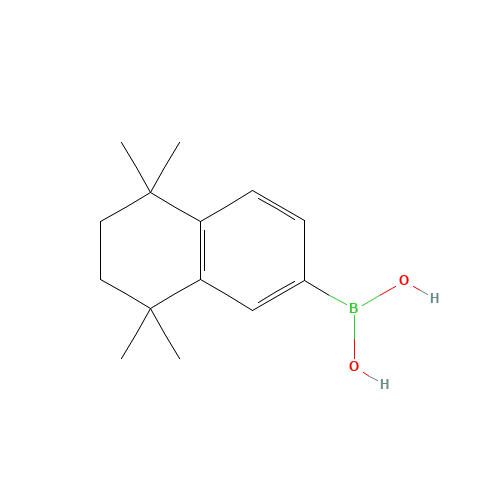 (5,5,8,8-tetramethyl-6,7-dihydronaphthalen-2-yl)boronic acid (CAS: 169126-63-0) - Related Chemical Product
