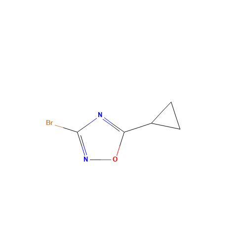 3-bromo-5-cyclopropyl-1,2,4-oxadiazole (CAS: 121562-08-1) - Related Chemical Product