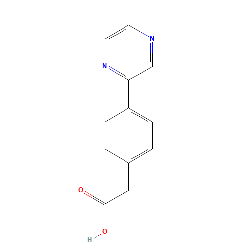 2-(4-pyrazin-2-ylphenyl)acetic acid (CAS: 1146395-31-4) - Related Chemical Product