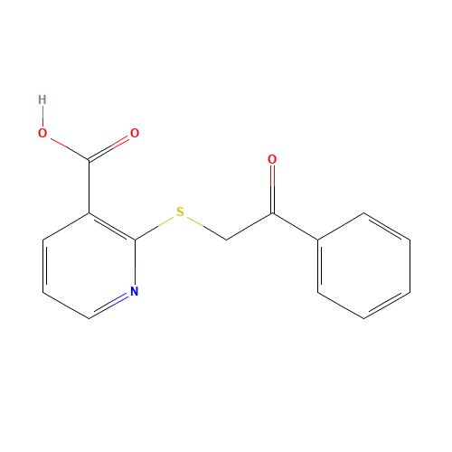 2-phenacylsulfanylpyridine-3-carboxylic acid (CAS: 142221-23-6) - Related Chemical Product