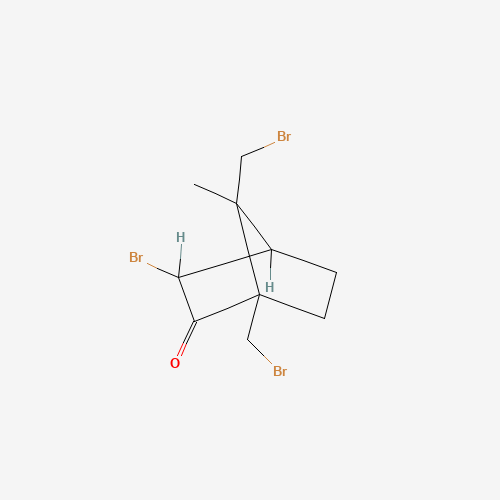 2-bromo-4,7-bis(bromomethyl)-7-methylbicyclo[2.2.1]heptan-3-one (CAS: 115887-80-4) - Related Chemical Product