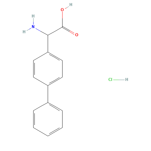 2-amino-2-(4-phenylphenyl)acetic acid;hydrochloride (CAS: 885498-71-5) - Related Chemical Product