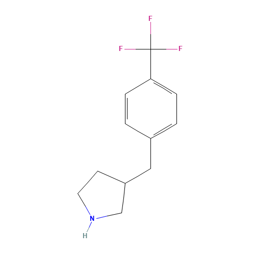 3-[[4-(trifluoromethyl)phenyl]methyl]pyrrolidine (CAS: 957998-84-4) - Related Chemical Product