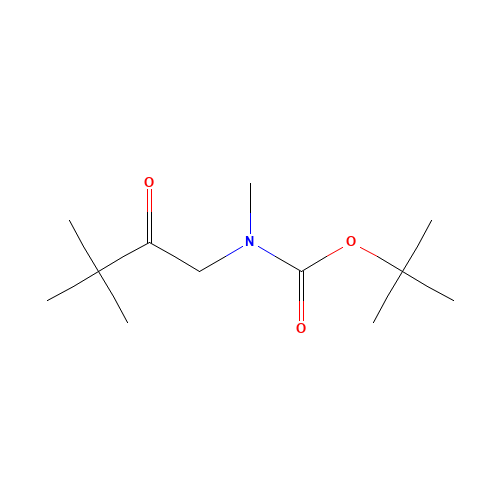 tert-butyl N-(3,3-dimethyl-2-oxobutyl)-N-methylcarbamate (CAS: 187658-96-4) - Related Chemical Product