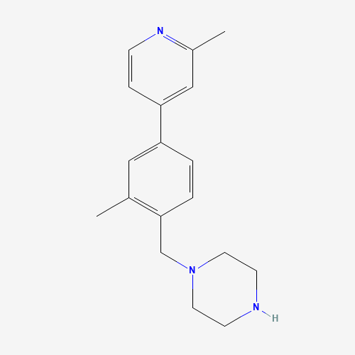 1-[[2-methyl-4-(2-methylpyridin-4-yl)phenyl]methyl]piperazine (CAS: 1460035-36-2) - Related Chemical Product