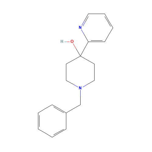 1-benzyl-4-pyridin-2-ylpiperidin-4-ol (CAS: 65869-51-4) - Related Chemical Product