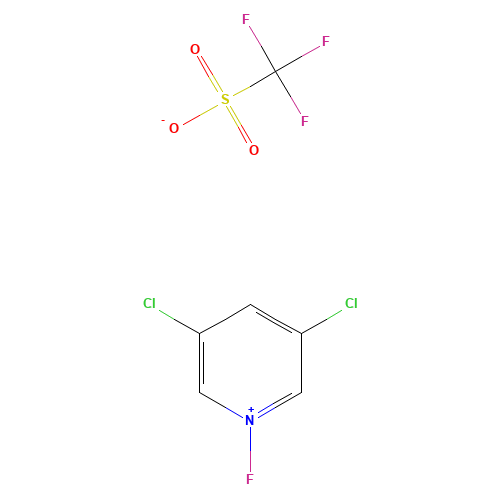 3,5-dichloro-1-fluoropyridin-1-ium;trifluoromethanesulfonate (CAS: 107264-06-2) - Related Chemical Product