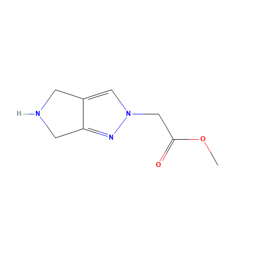 methyl 2-(5,6-dihydro-4H-pyrrolo[3,4-c]pyrazol-2-yl)acetate (CAS: 1329996-84-0) - Related Chemical Product