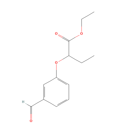 ethyl 2-(3-formylphenoxy)butanoate (CAS: 668455-57-0) - Related Chemical Product