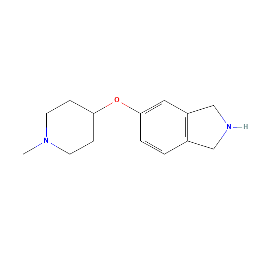 5-(1-methylpiperidin-4-yl)oxy-2,3-dihydro-1H-isoindole (CAS: 1093564-50-1) - Related Chemical Product