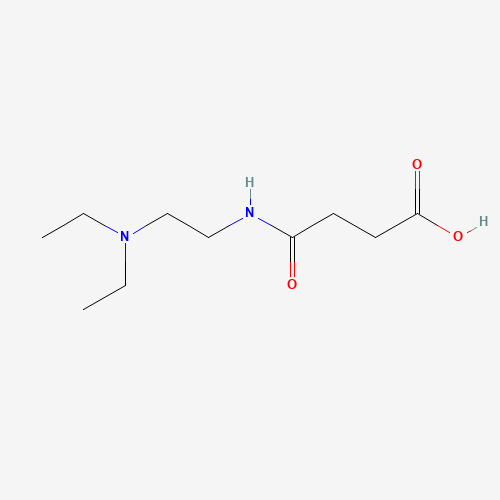4-[2-(diethylamino)ethylamino]-4-oxobutanoic acid (CAS: 72038-39-2) - Related Chemical Product
