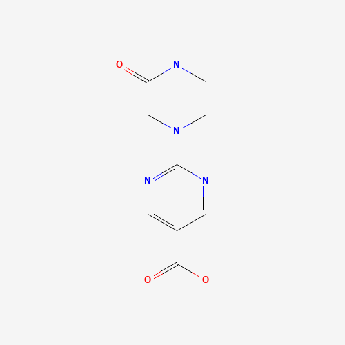 methyl 2-(4-methyl-3-oxopiperazin-1-yl)pyrimidine-5-carboxylate (CAS: 1035271-42-1) - Related Chemical Product