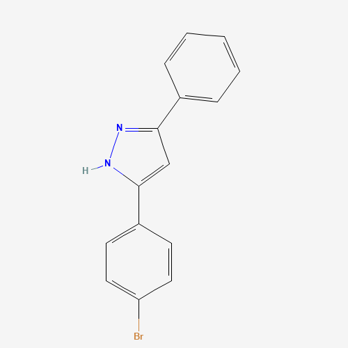 5-(4-bromophenyl)-3-phenyl-1H-pyrazole (CAS: 50603-96-8) - Related Chemical Product