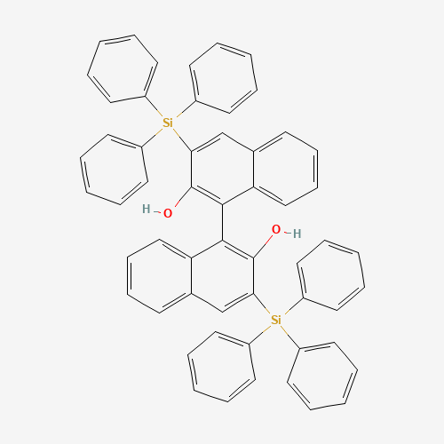 1-(2-hydroxy-3-triphenylsilylnaphthalen-1-yl)-3-triphenylsilylnaphthalen-2-ol (CAS: 111795-33-6) - Related Chemical Product