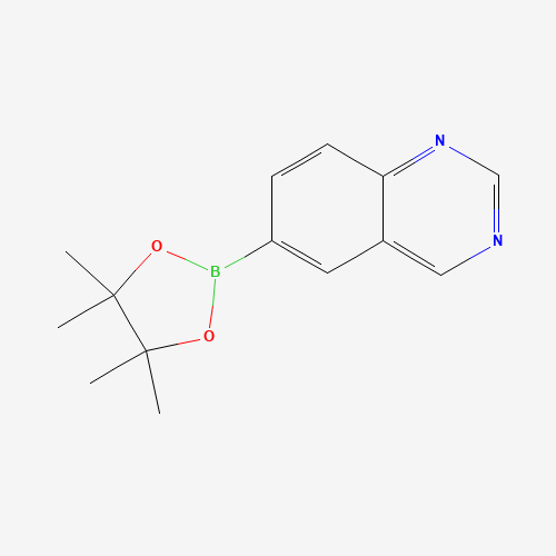 6-(4,4,5,5-tetramethyl-1,3,2-dioxaborolan-2-yl)quinazoline (CAS: 1375301-92-0) - Related Chemical Product