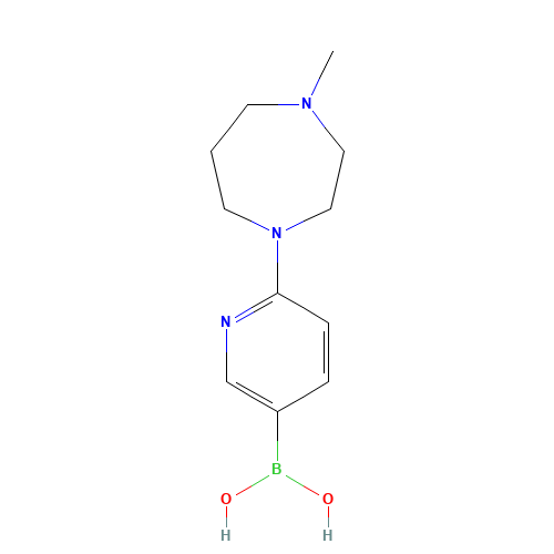 [6-(4-methyl-1,4-diazepan-1-yl)pyridin-3-yl]boronic acid (CAS: 1415794-70-5) - Related Chemical Product