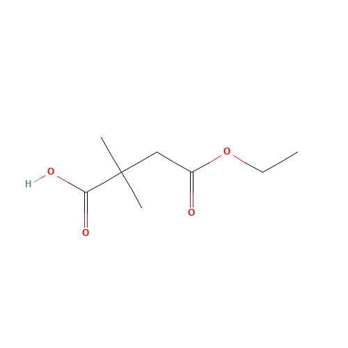 4-ethoxy-2,2-dimethyl-4-oxobutanoic acid (CAS: 121925-55-1) - Related Chemical Product