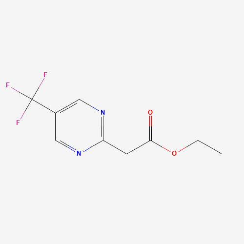 ethyl 2-[5-(trifluoromethyl)pyrimidin-2-yl]acetate (CAS: 944905-47-9) - Related Chemical Product