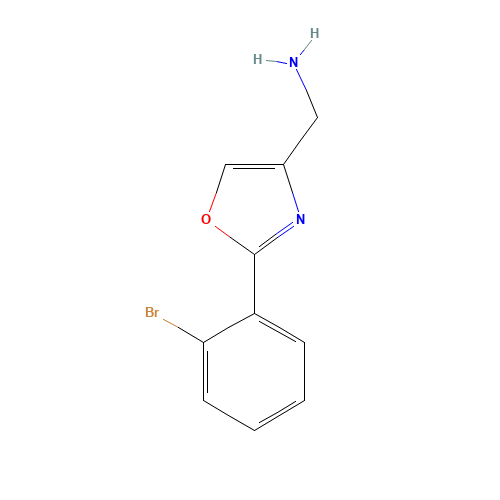 [2-(2-bromophenyl)-1,3-oxazol-4-yl]methanamine (CAS: 885274-15-7) - Related Chemical Product