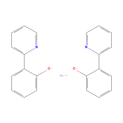 beryllium;2-pyridin-2-ylphenolate (CAS: 220694-90-6) - Related Chemical Product