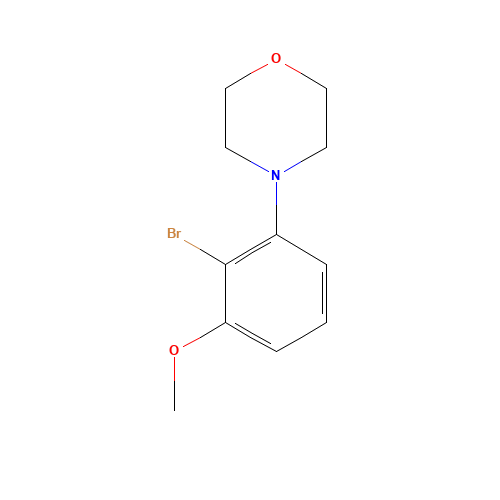 4-(2-bromo-3-methoxyphenyl)morpholine (CAS: 1444745-62-3) - Related Chemical Product