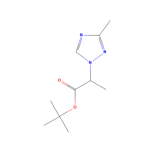 tert-butyl 2-(3-methyl-1,2,4-triazol-1-yl)propanoate (CAS: 1190392-53-0) - Related Chemical Product