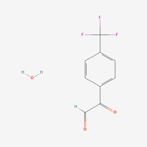 2-oxo-2-[4-(trifluoromethyl)phenyl]acetaldehyde;hydrate (CAS: 101906-05-2) - Related Chemical Product