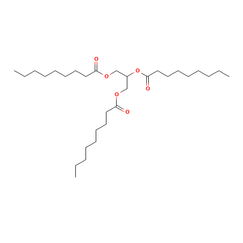 2,3-di(nonanoyloxy)propyl nonanoate (CAS: 126-53-4) - Related Chemical Product