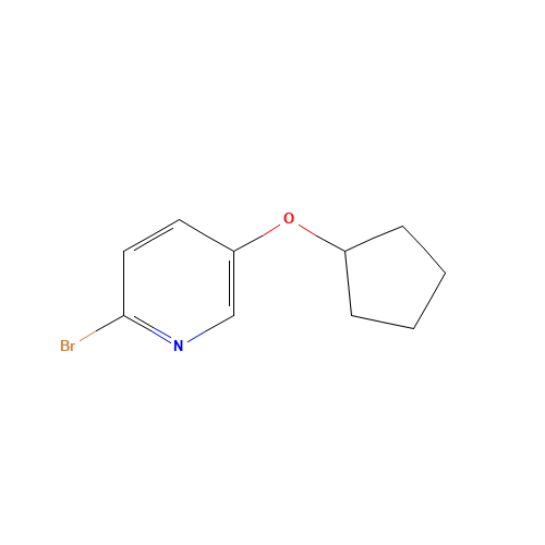 2-bromo-5-cyclopentyloxypyridine (CAS: 1144110-16-6) - Related Chemical Product